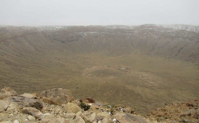 Photo: Meteor Crater, Flagstaff, AZ